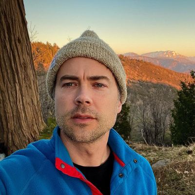 Matt Long on a hiking trip with his family.